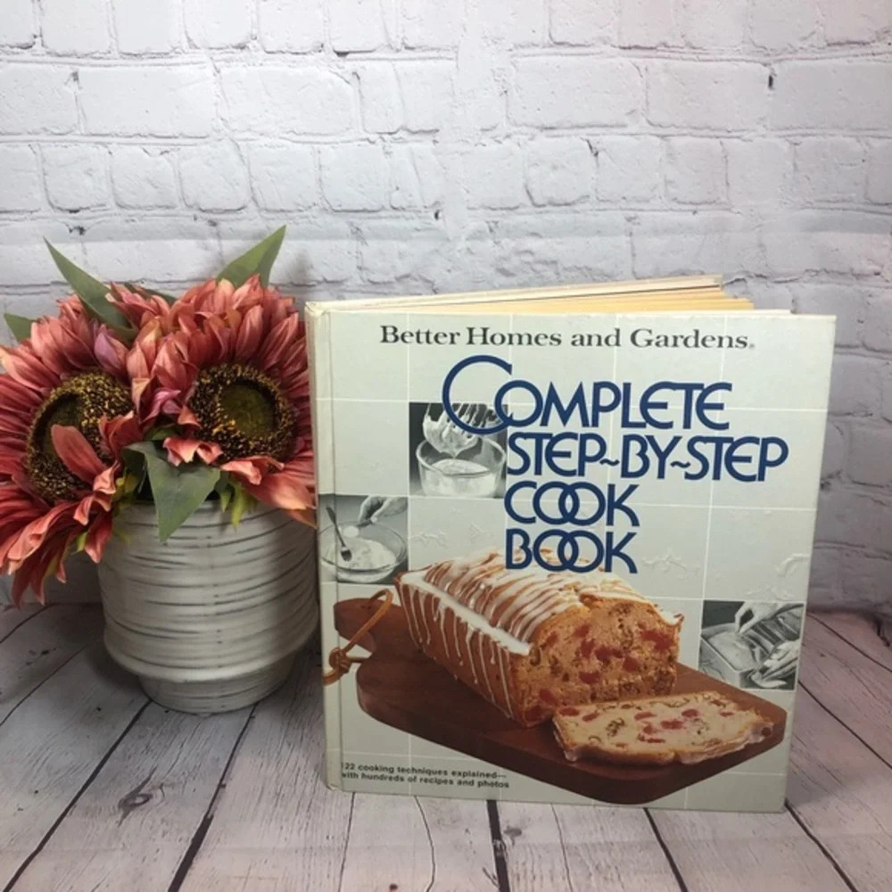 1978 Vintage Better Homes and Gardens COMPLETE STEP BY STEP Cook book